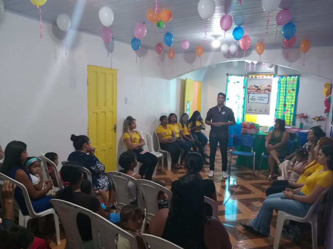 Programa Criança Feliz promove encontro com as mães dos usuários